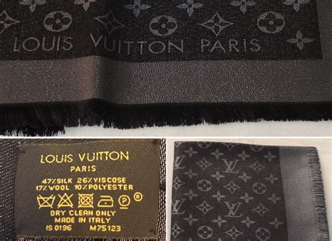 louis vuitton scarf real vs fake|authentic louis vuitton scarf.